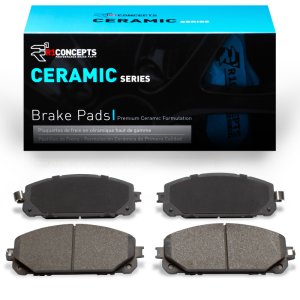 Jeep Cherokee Brake Pads - Front - R1 Concepts - Ceramic - `14-`23